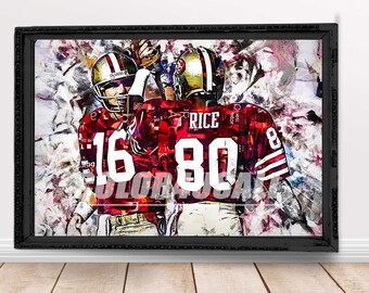 49ers Print Etsy