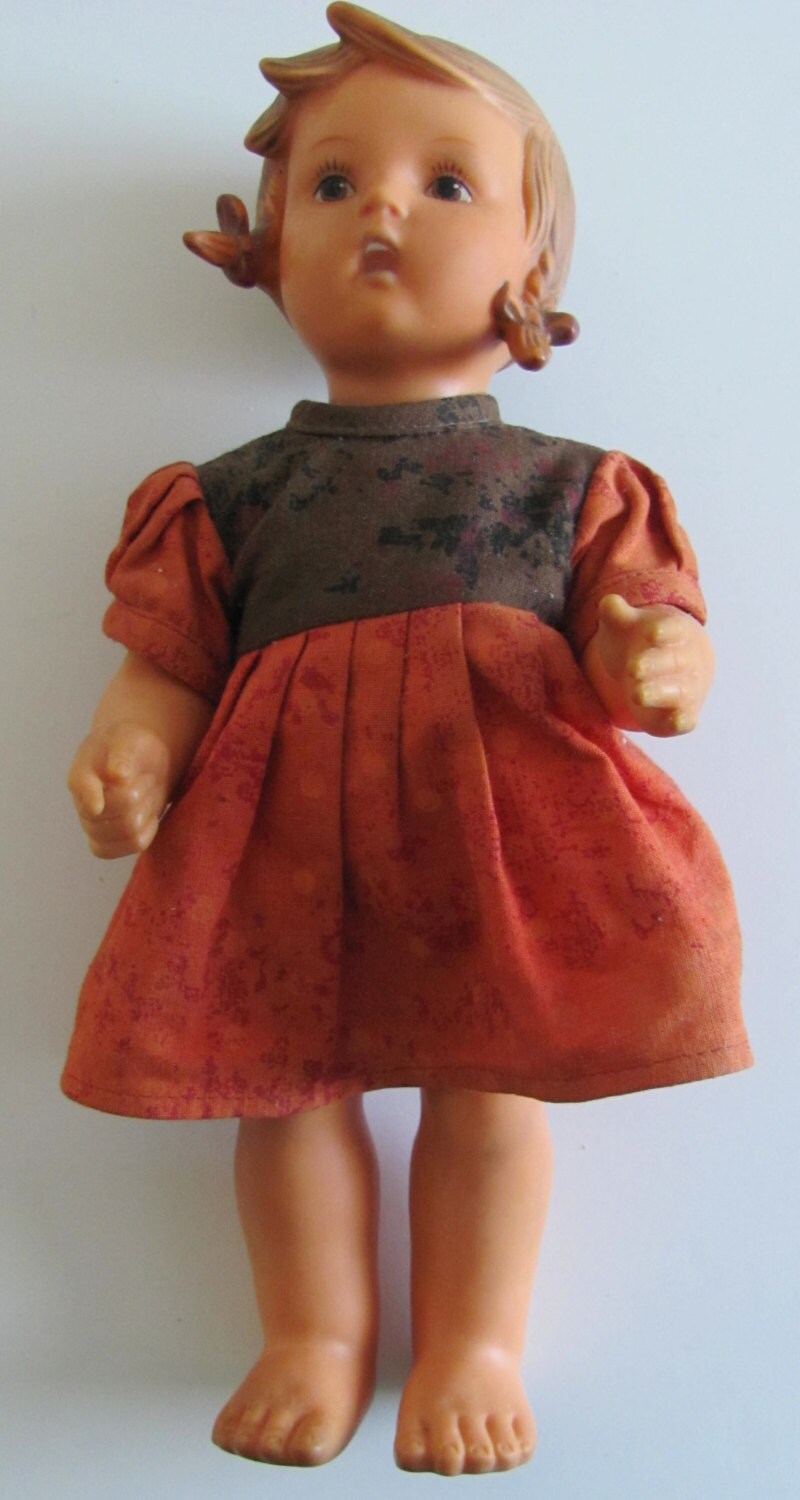 Vintage M.J. Hummel Vinyl Doll Series 1700 Goebel Girl Gretl Etsy