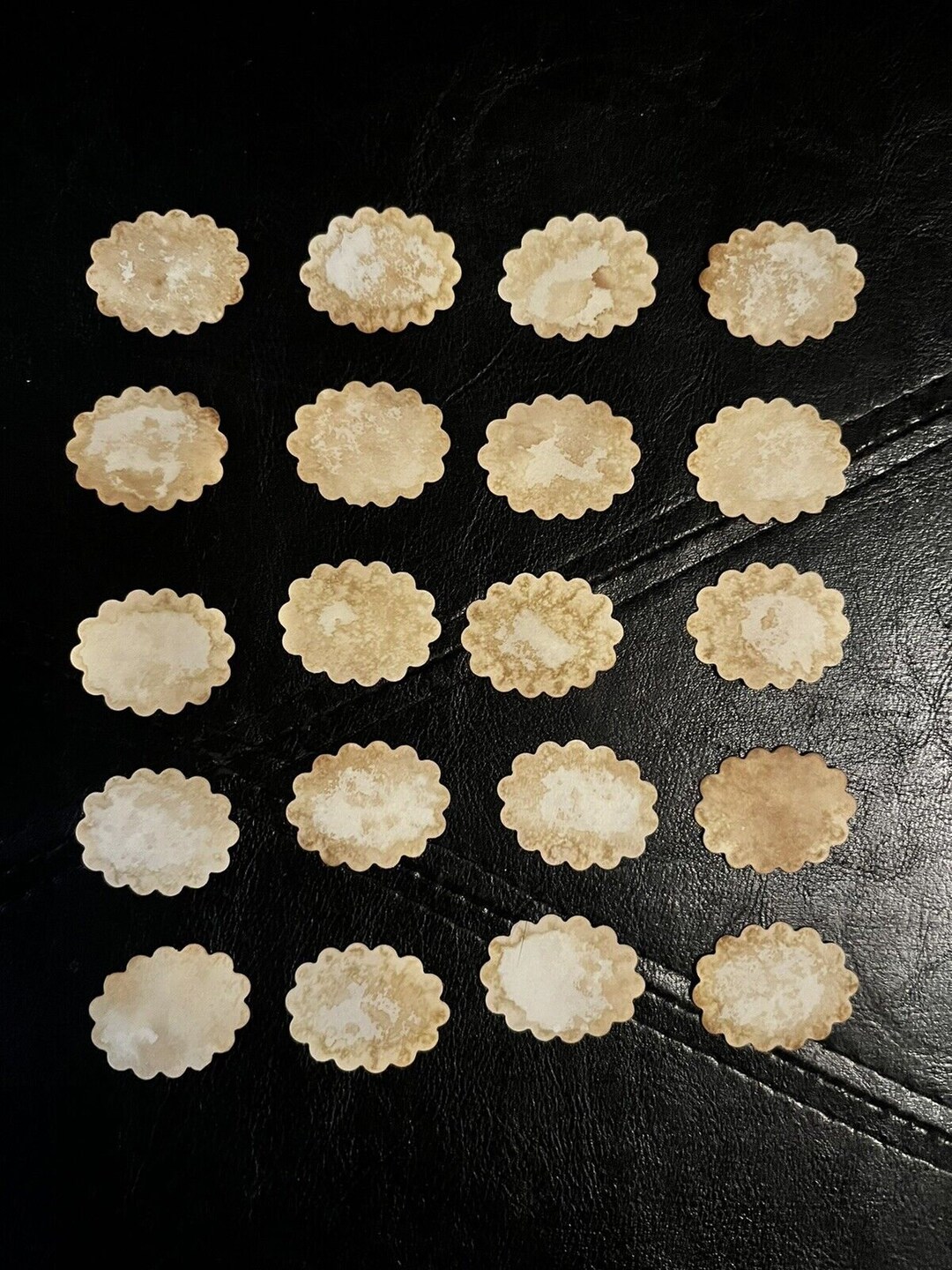 20 Primitive Cutouts-gifts*die Cuts*crafts*grungy Stain*scrapbooking ...