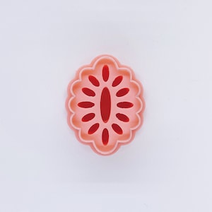 RAISED CONCHO - Polymer Clay Cutter - Clay Imprint - Embossed Stamp - Southwestern - Western Earrings - 144