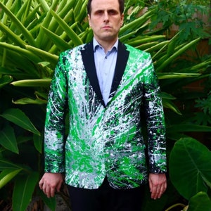 PHILADELPHIA EAGLES jacket -  Football suit Blazer - Mens Custom Painted Jacket Perfect for NFL Game Day Clothing