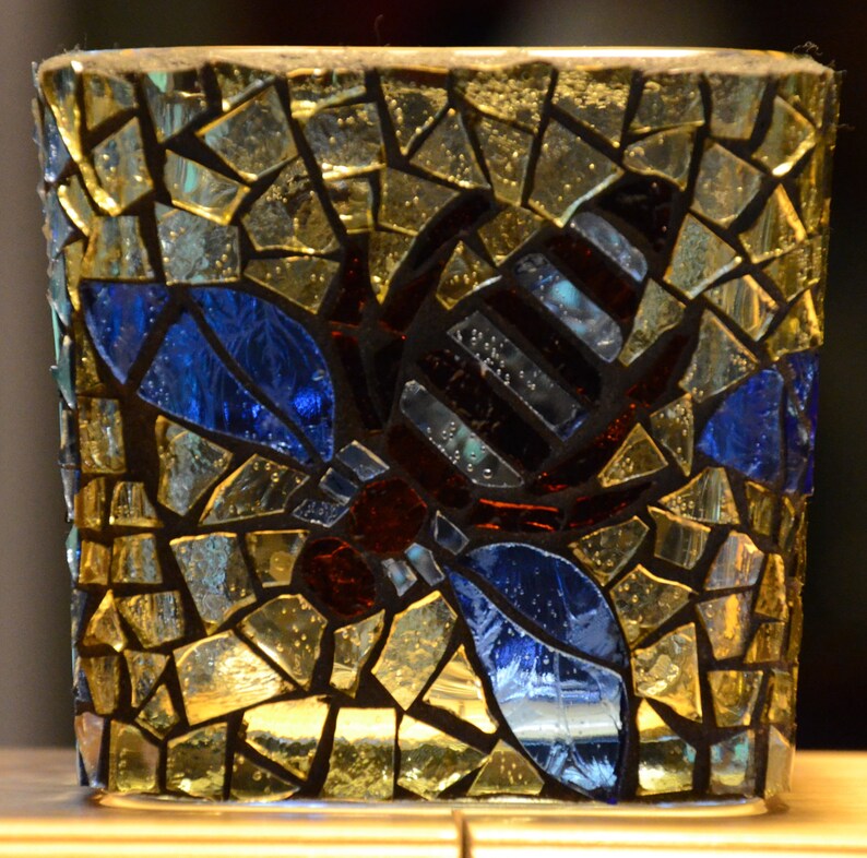 Outdoor Honeybee Votive Candle Holder Etsy