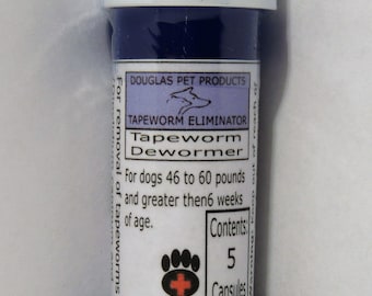 K9 Tapewormer - Dogs and Pups 46 to 60lbs