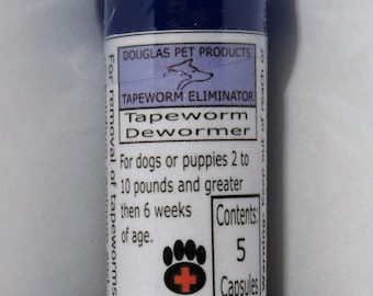 K9 Tapewormeliminator - Dogs and Pups 2 to 10lbs