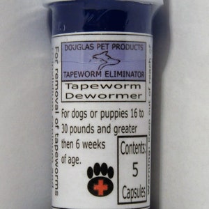 K9 Tapewormeliminator - Dogs and Pups 16 to 30lbs