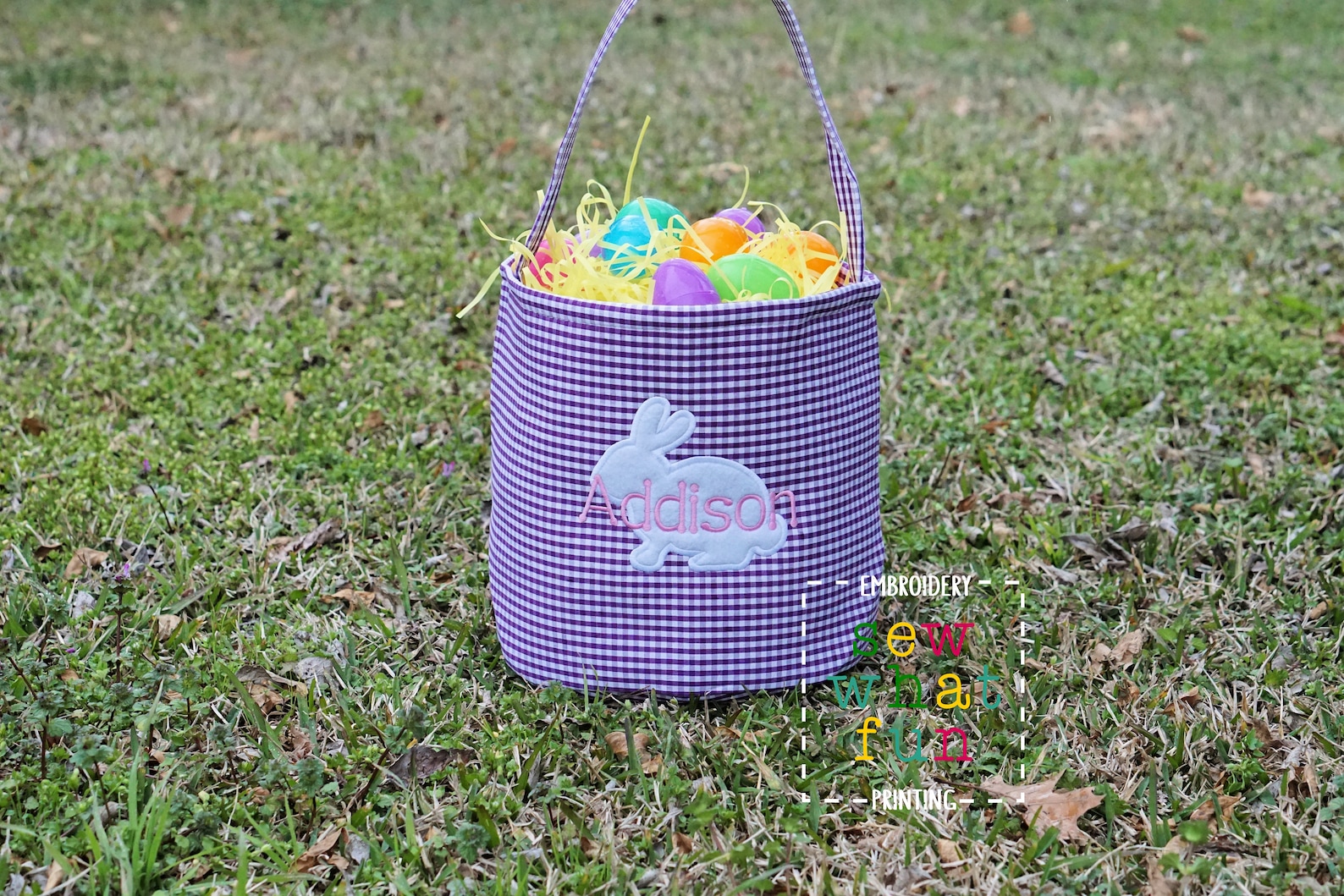 Easter Basket Personalized Easter Basket Monogram Easter Etsy
