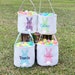 Easter basket, Personalized Easter Basket, monogram easter basket, girls basket, boys basket, girls easter basket, embroidered, Check 