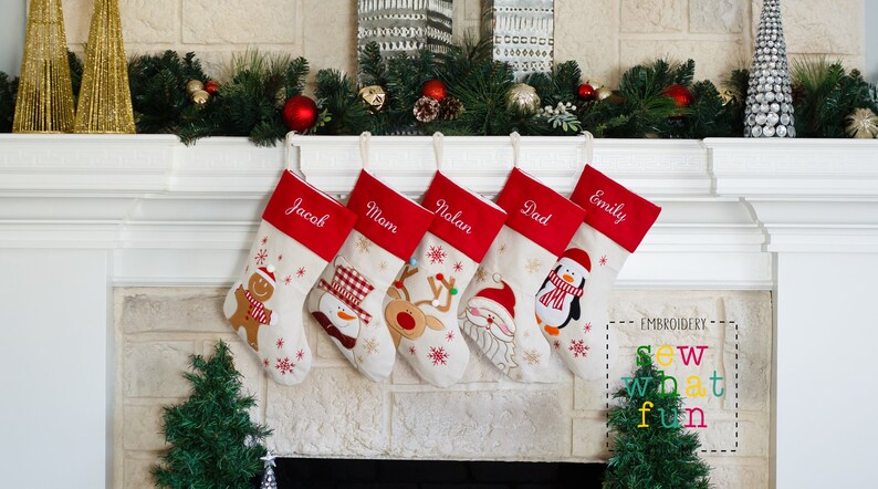 PERSONALIZED Christmas Stocking, Christmas stockings, stocking, monogrammed stocking, embroidered, personalized christmas stockings, holiday 