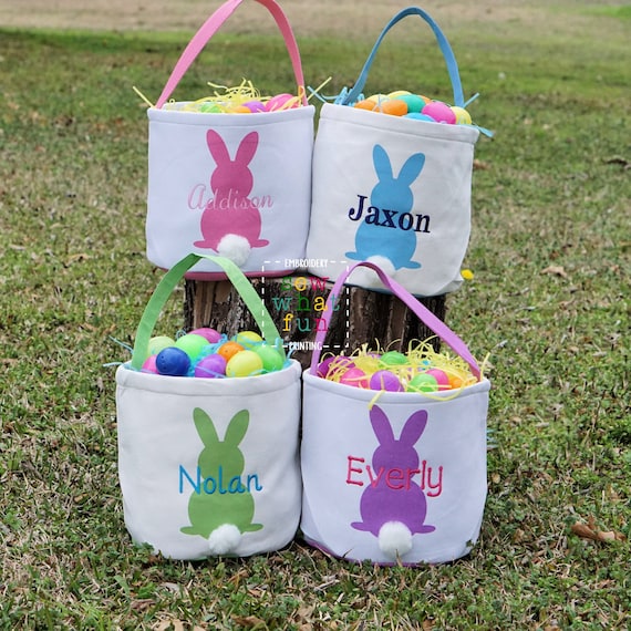 Easter basket Personalized Easter Basket monogram easter