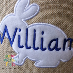 Easter basket, Personalized Easter Basket, monogram easter basket, girls basket, boys basket, girls easter basket, embroidered, linen,burlap image 5