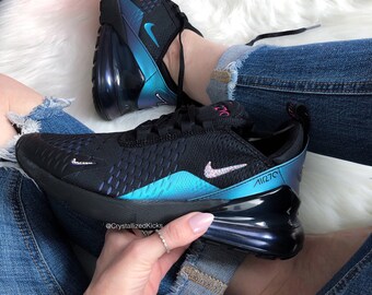 womens nike air max 90 rose gold with swarovski crystals