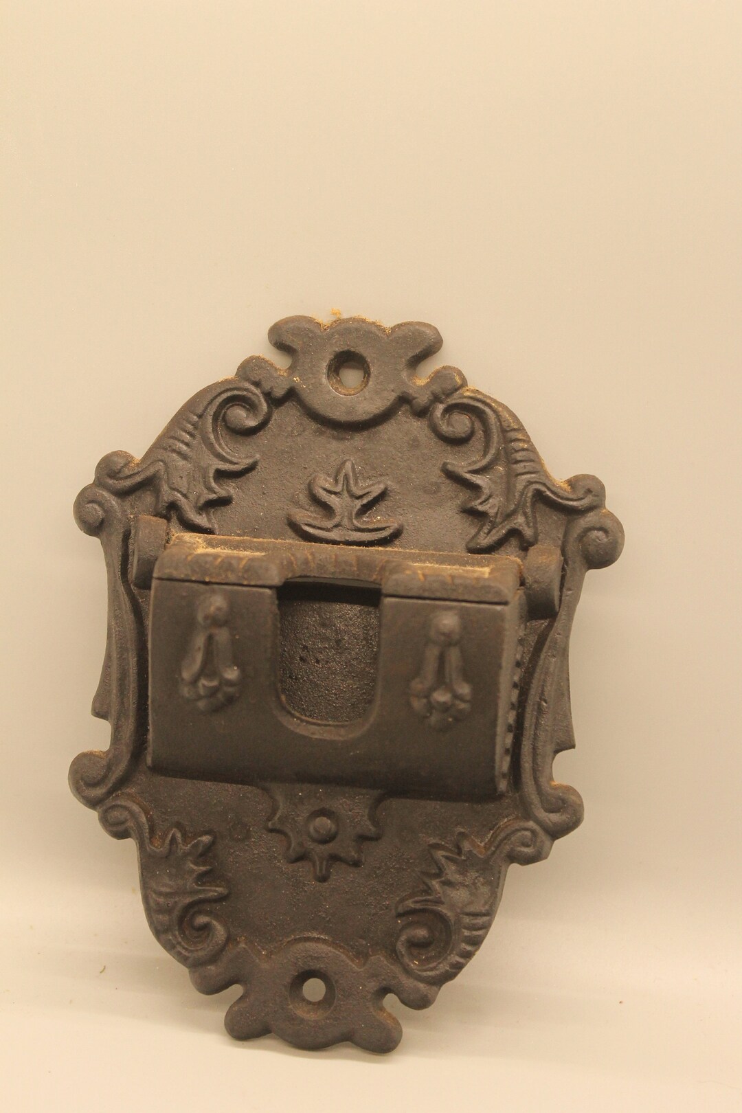 Wilton Cast Iron Match Stick Holder Etsy