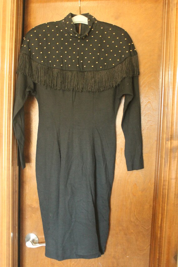 Lille Rubin Black Dress - image 2