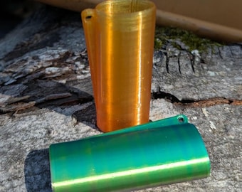 Specialty Colors with Keyring Hole - 3d Printed Smooth Lighter Sleeve  for Crafting - Lighter not Included