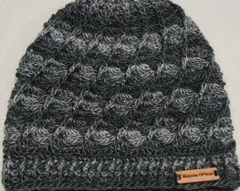 Made to Order - Crocheted Adult Size Divine Beanie - In Colors Of Your Choice