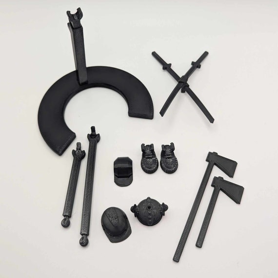 3D Printed Dummy 13 Accessory Pack (dummy 13 Figure Not Included