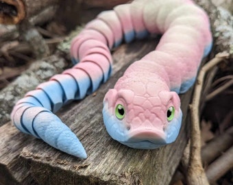 3D Printed Adult Hognose Snake - Specialty Colors