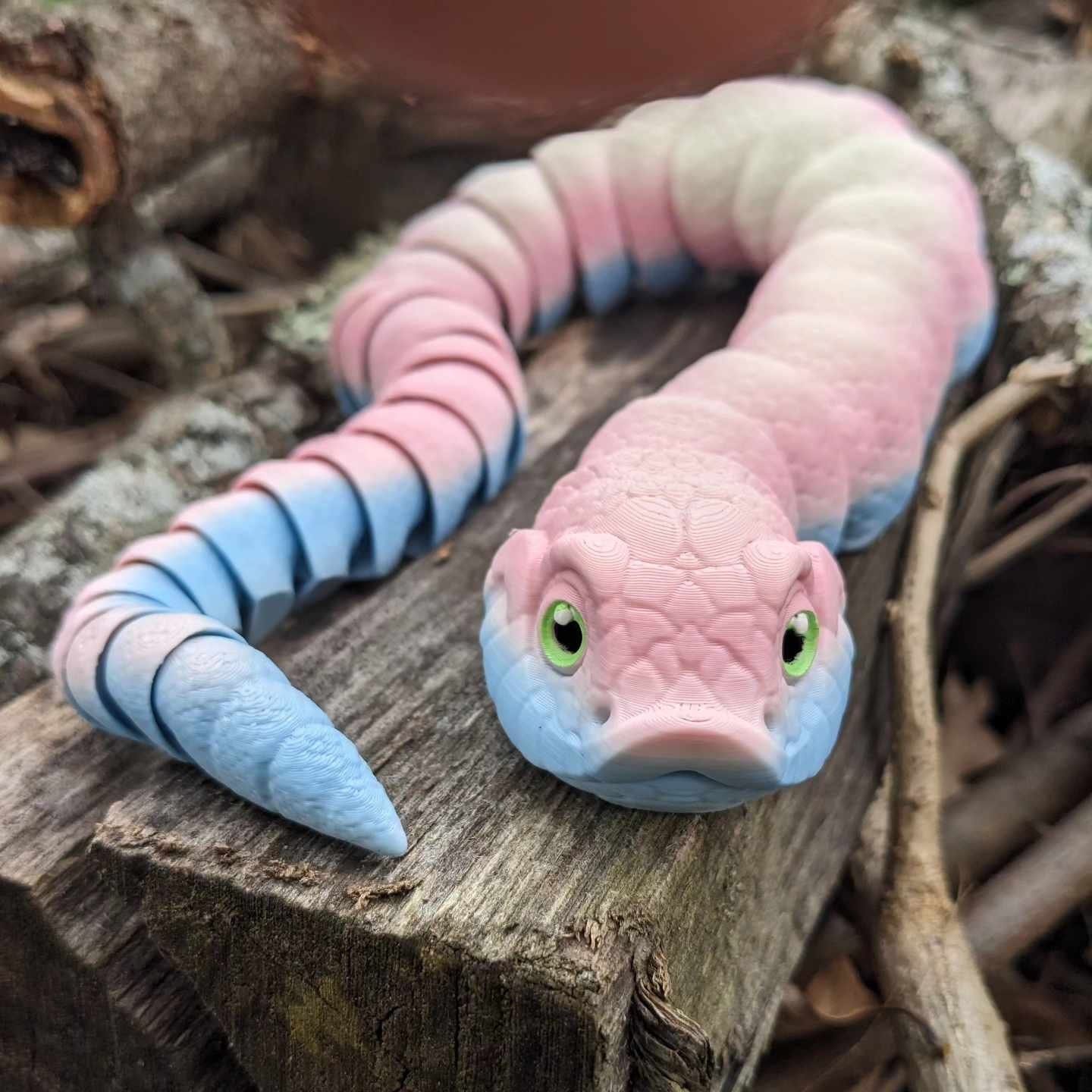 3D Printable Hognose Snake by Momo