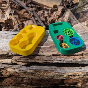 Mini Tin Insert for Tokens and ETB Dice for Tabletop Card Gaming