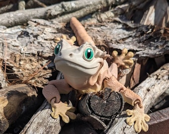 3D Printed Crested Gecko - Specialty Filaments