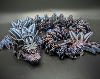 3D Printed Orchid Dragon - Specialty Colors