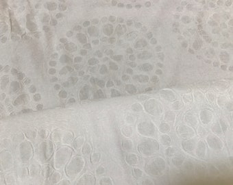 Sunflower Bubble print 'Burnout' - Cotton