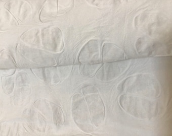 Sea Shell Bubble print 'Burnout' - Cotton