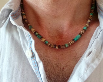 Handmade mens necklace | Etsy