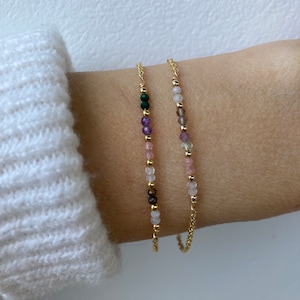 Cancer support bracelet. Gemstone cancer support bracelet. Crystal healing bracelet. Chemo support bracelet.