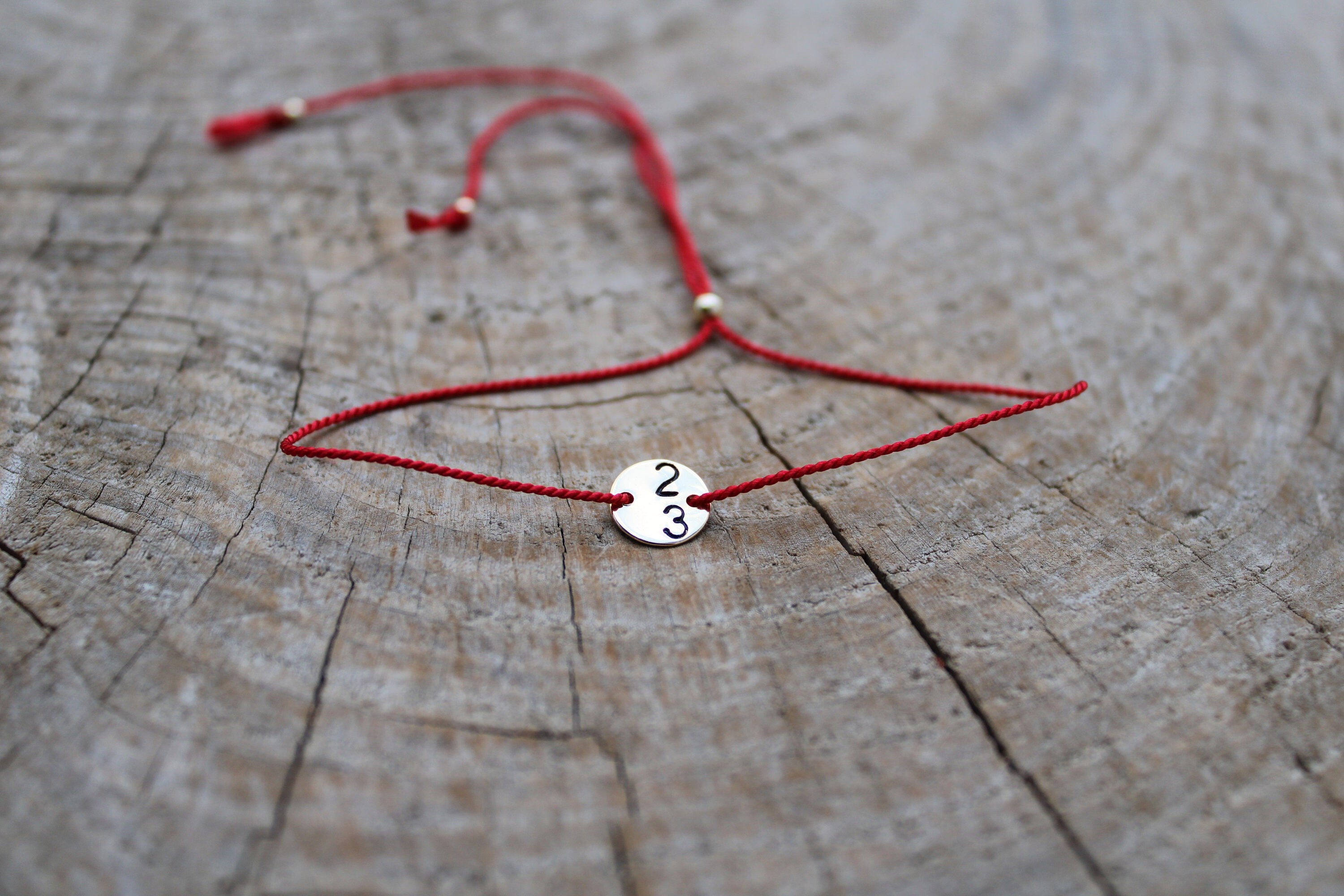 New Year 2023 bracelet. Greek gouri bracelet. Lucky charm bracelet. Red