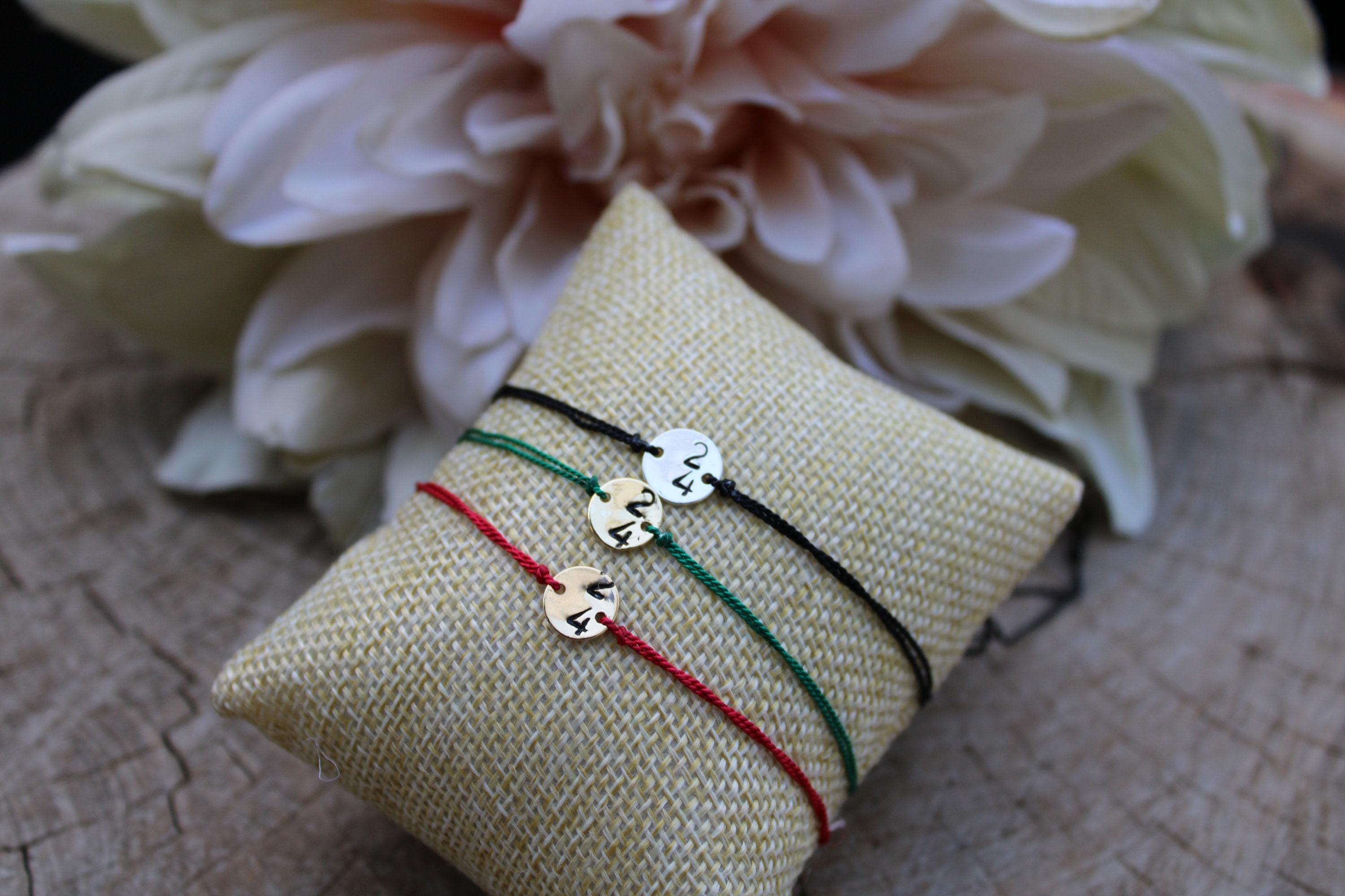 New Year 2024 bracelet. Greek gouri bracelet.Silk cord bracelet. Lucky