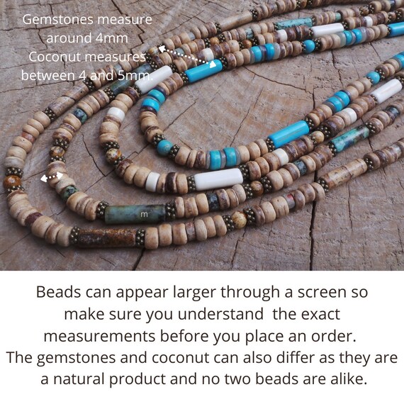 Mens cheap gemstone necklace