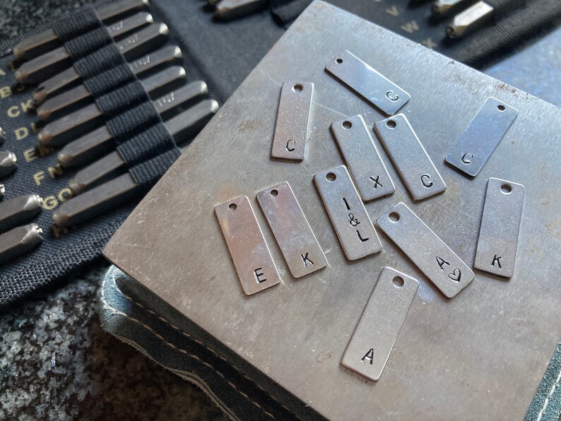 Mens Initial Necklace. Mens Bar Necklace. Necklace. Mens Etsy