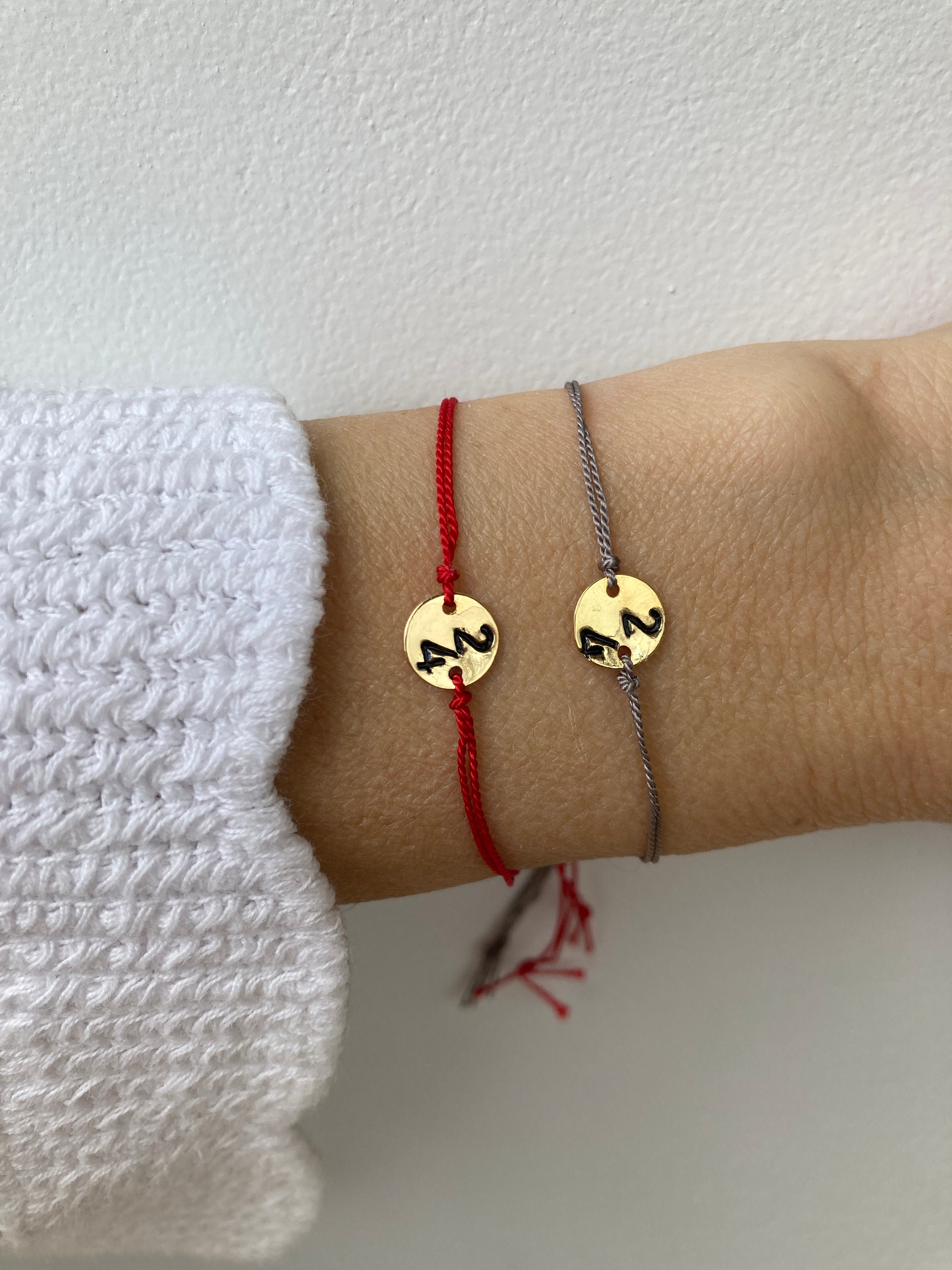 New Year 2024 bracelet. Greek gouri bracelet.Silk cord bracelet. Lucky