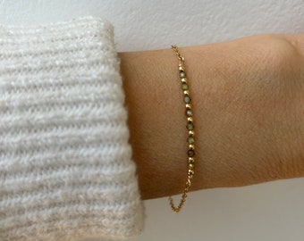 Vintage Krementz Gold Overlay Bangle Bracelet Bamboo Design
