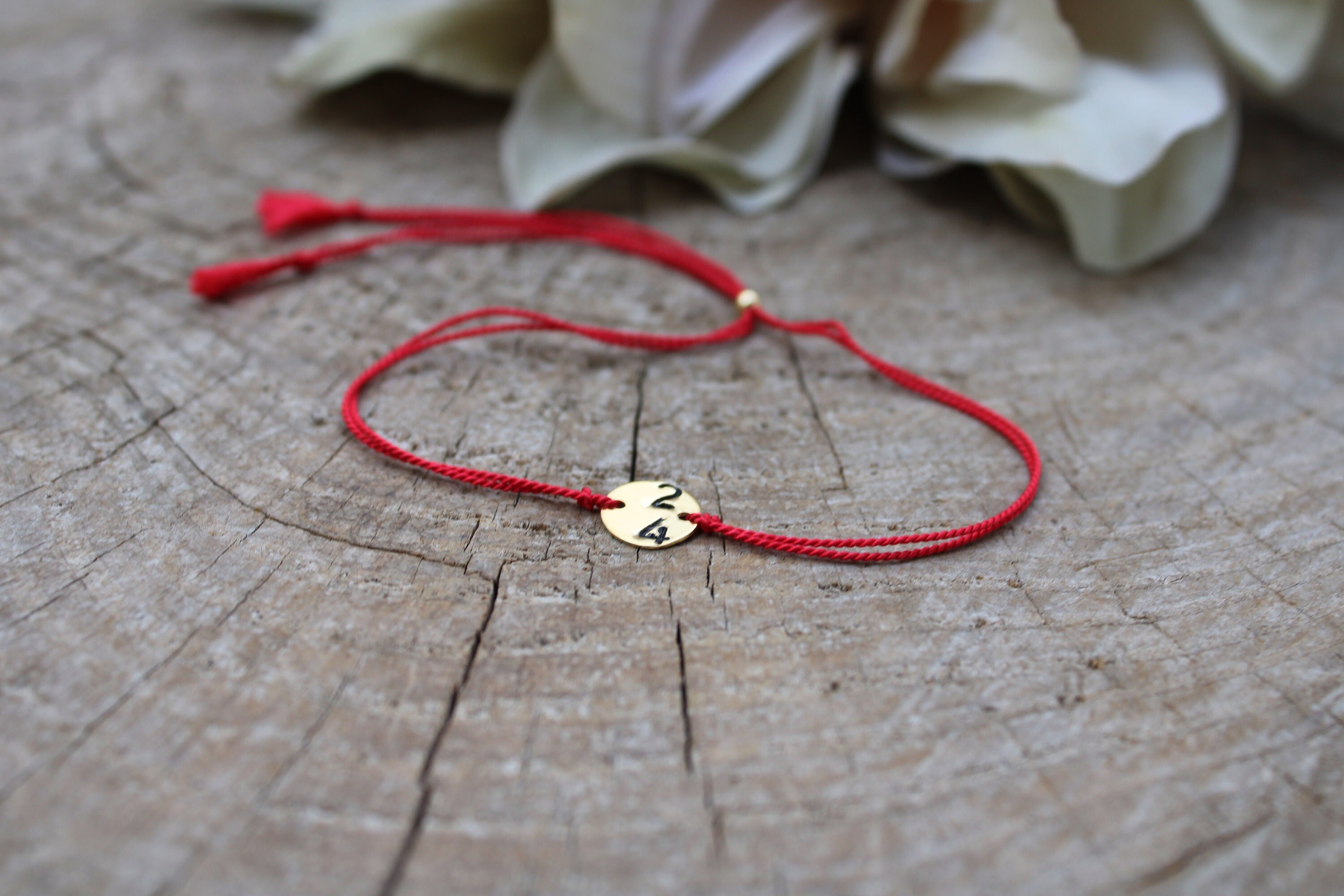 New Year 2024 bracelet. Greek gouri bracelet.Silk cord bracelet. Lucky