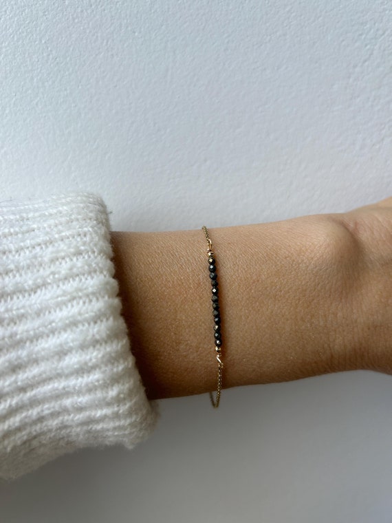Pyrite bracelet.  Dainty pyrite bracelet.  Gold pyrite bracelet.  Abundance, protection, energy guard. Gold, silver, rose gold chain.