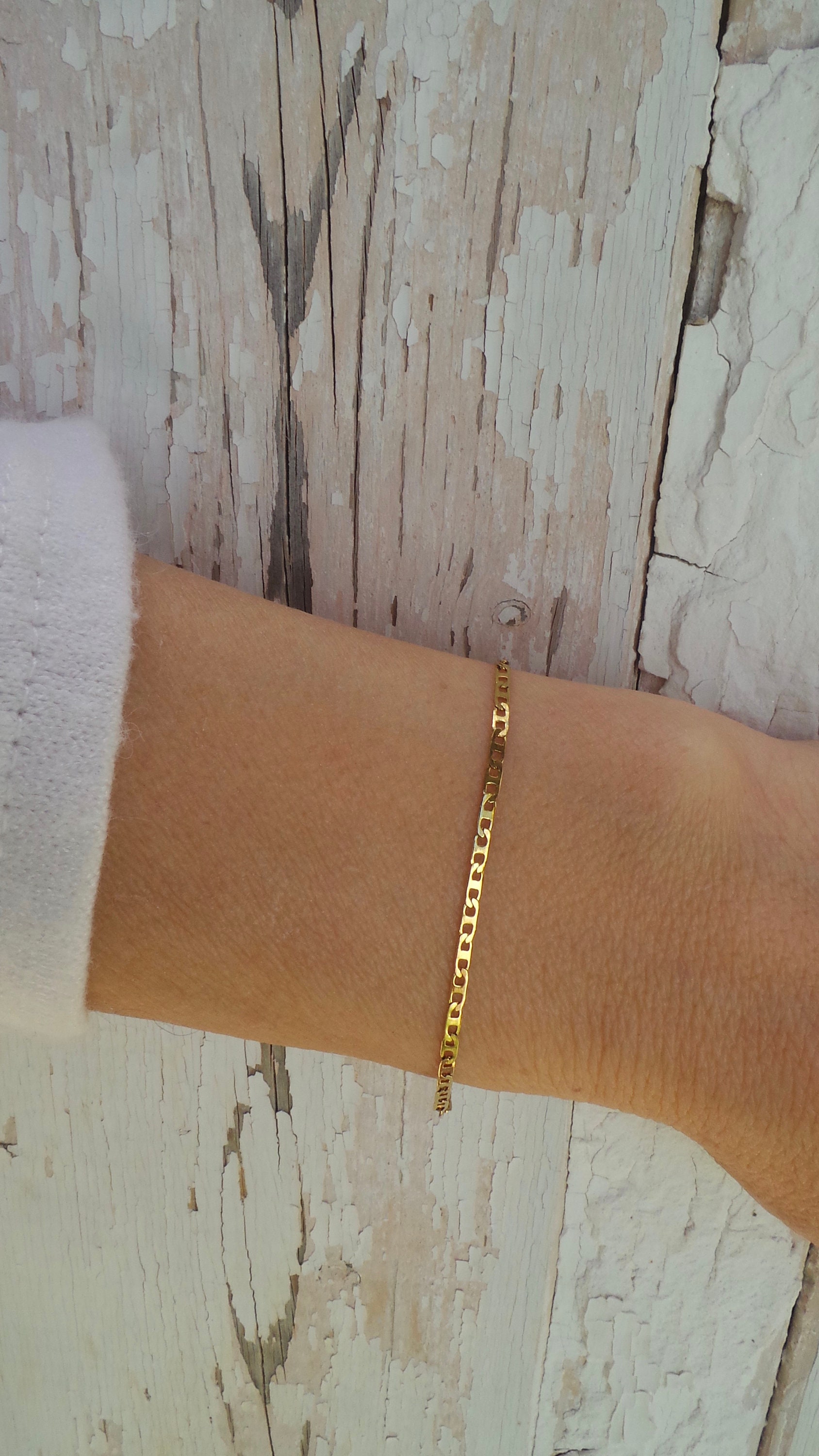 Minimalist Tassel Multilayer Chain Bracelets main image 1