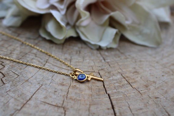 Gold cross and evil eye necklace. Stainless steel cross pendant with evil eye charm. Protection necklace.