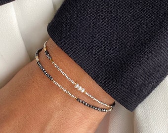 ［a-BL201] Karen Silver Bracelet 17cm Thai Karen Silver Bangle Cuff Bracelet With Spirals*silver