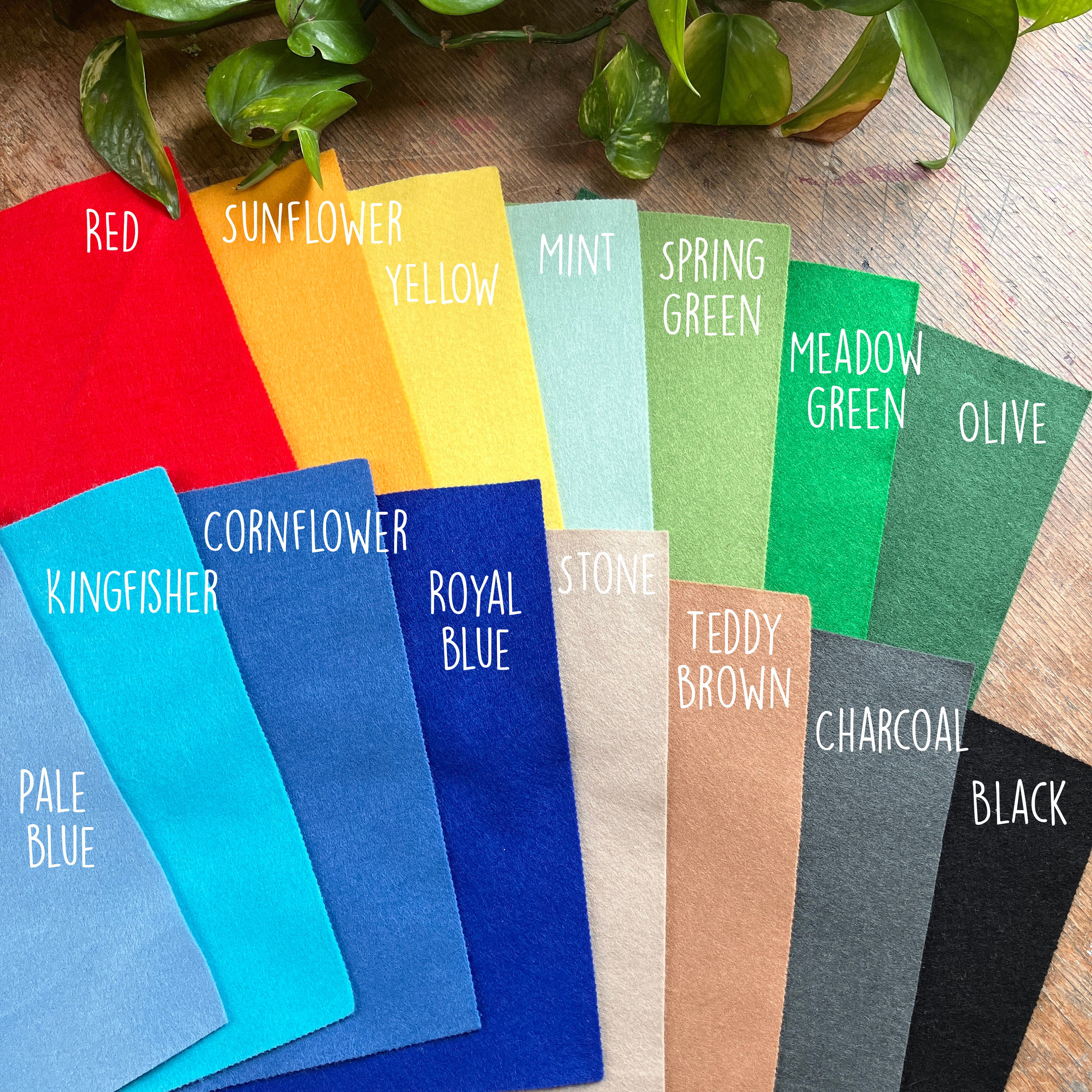 Teacher Gift Personalised Felt Flag Custom Colours - Pen Pot Spearhead Flag TA Present - Colourful Classroom Nursery Decor Primary School