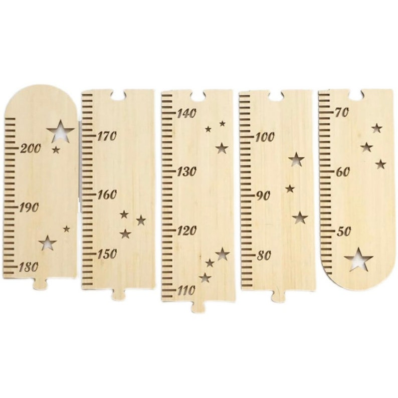 Wooden Height Chart for Kids Children's Growth Chart Etsy UK