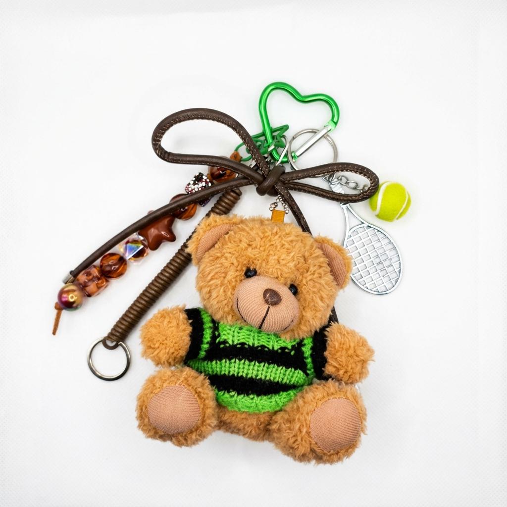 Tennis plush bear - Etsy 日本