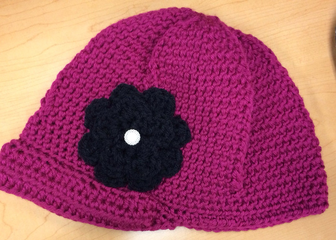 Purple Newsboy Hat Etsy