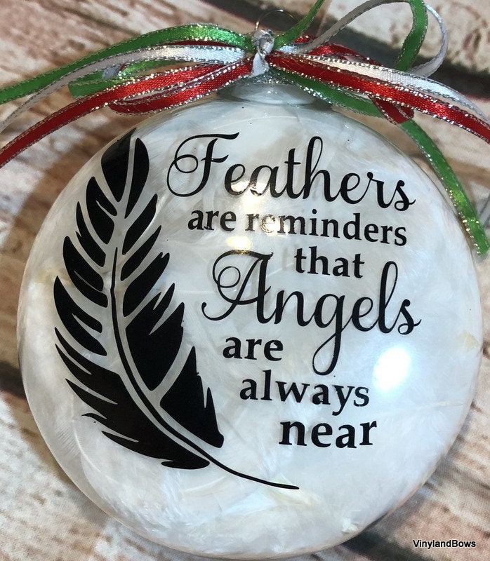 Augper Clearance Christmas Angel Wings Ornament Feather Hanging