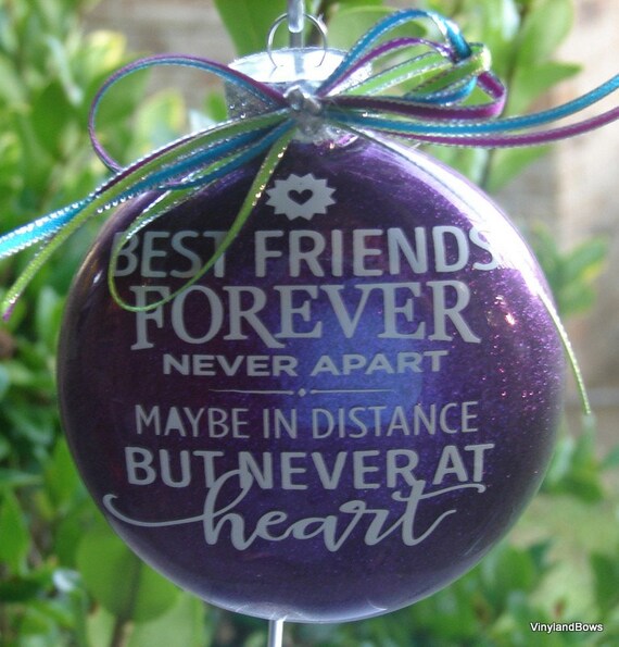 Best Friends Forever Never Apart Maybe in Distance but Never Etsy