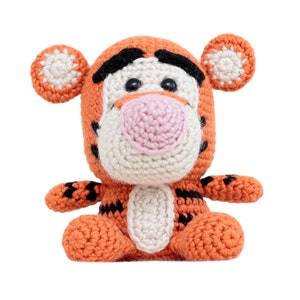 Fat Face Tiger Amigurumi Pattern