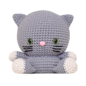 Fat Face Cat Amigurumi Pattern