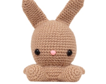 Fat Face Bunny Amigurumi Pattern