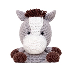 Fat Face Horse Amigurumi Pattern image 1